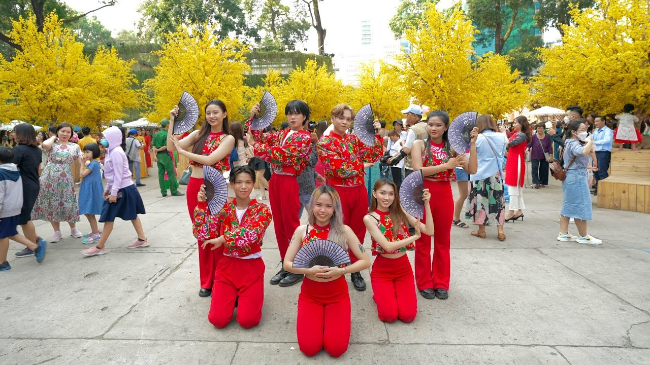 The Lunar New Year Digital Choreography.