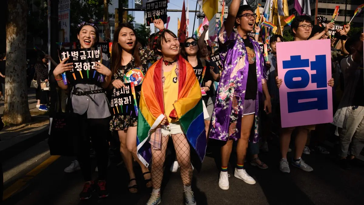 Gay Voice And Street Activism In Seoul.