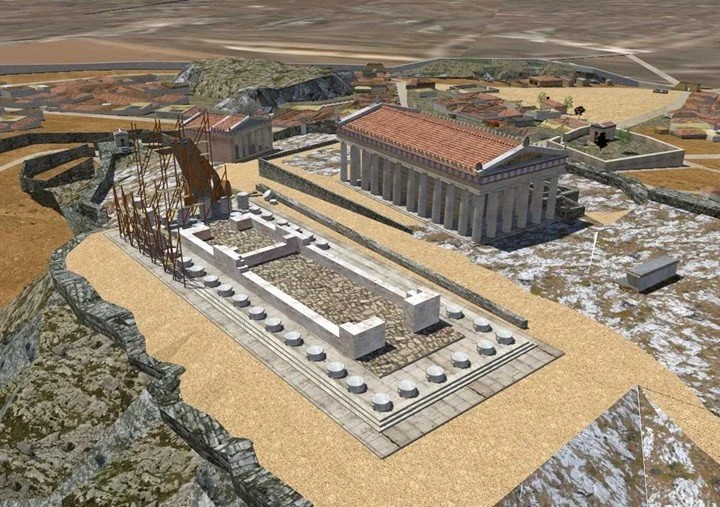 Parthenon Nearing Conclusion On Final Phase.
