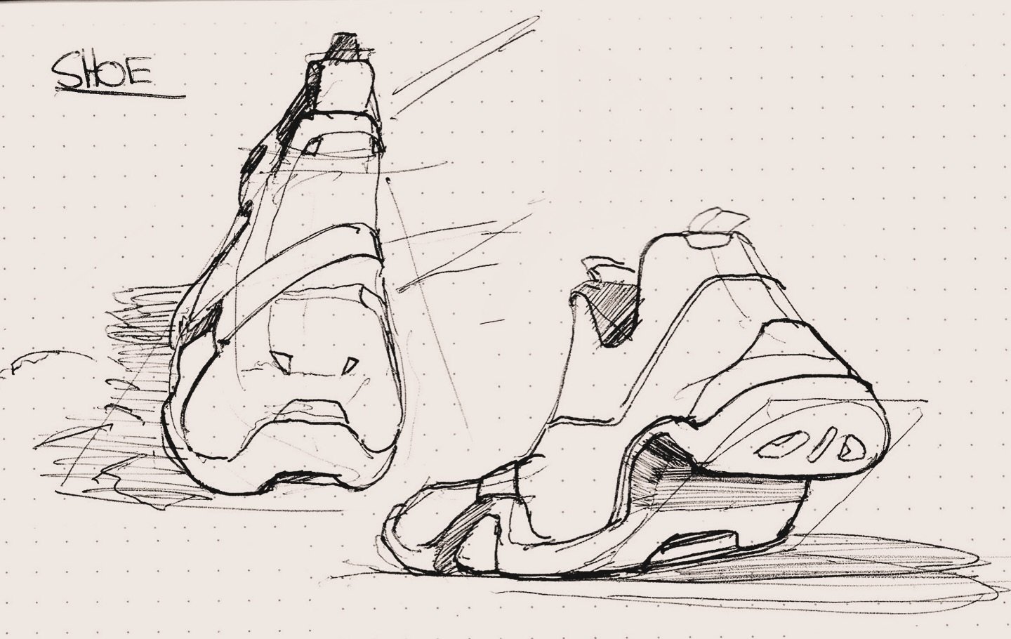 Catching up, quick sketchbook doodles! Day 14 : shoes

#productober #inktober #idsketchweekly #sketching