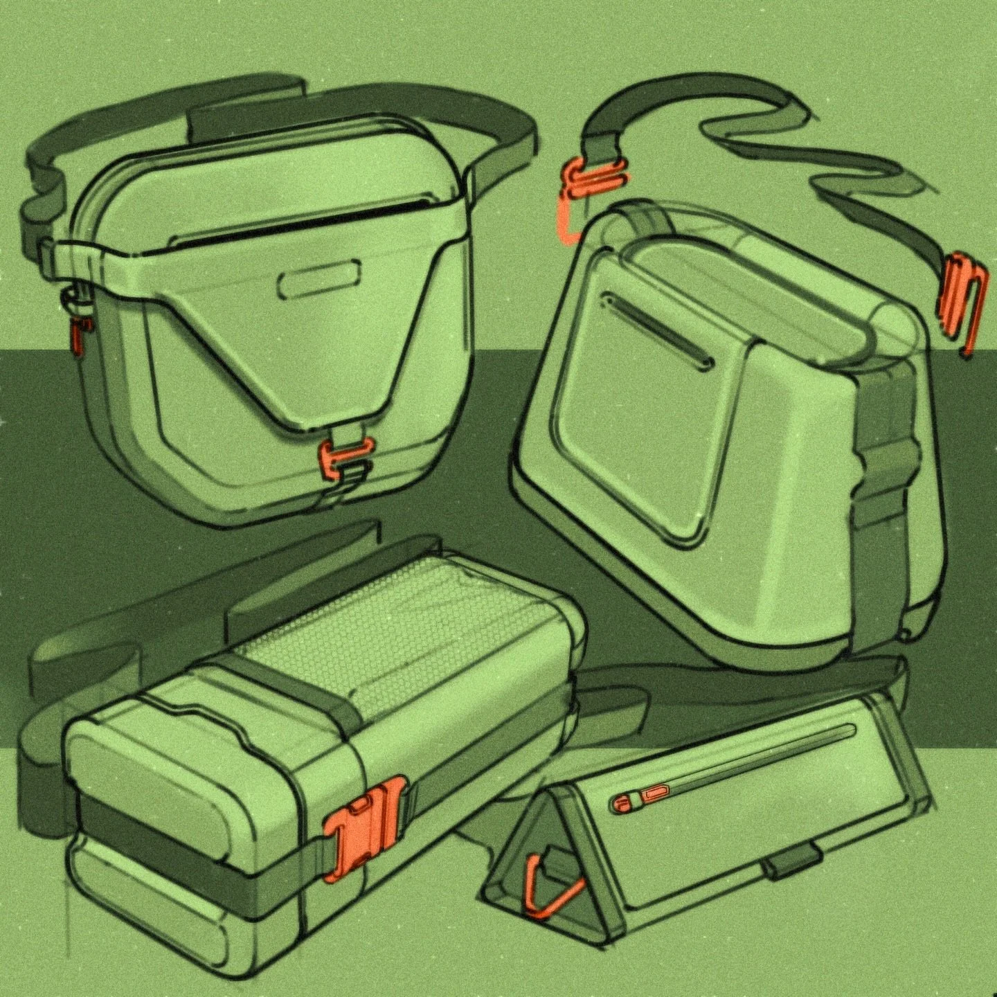 Day 8: handbags!

#productober #inktober #productober2024 #sketching