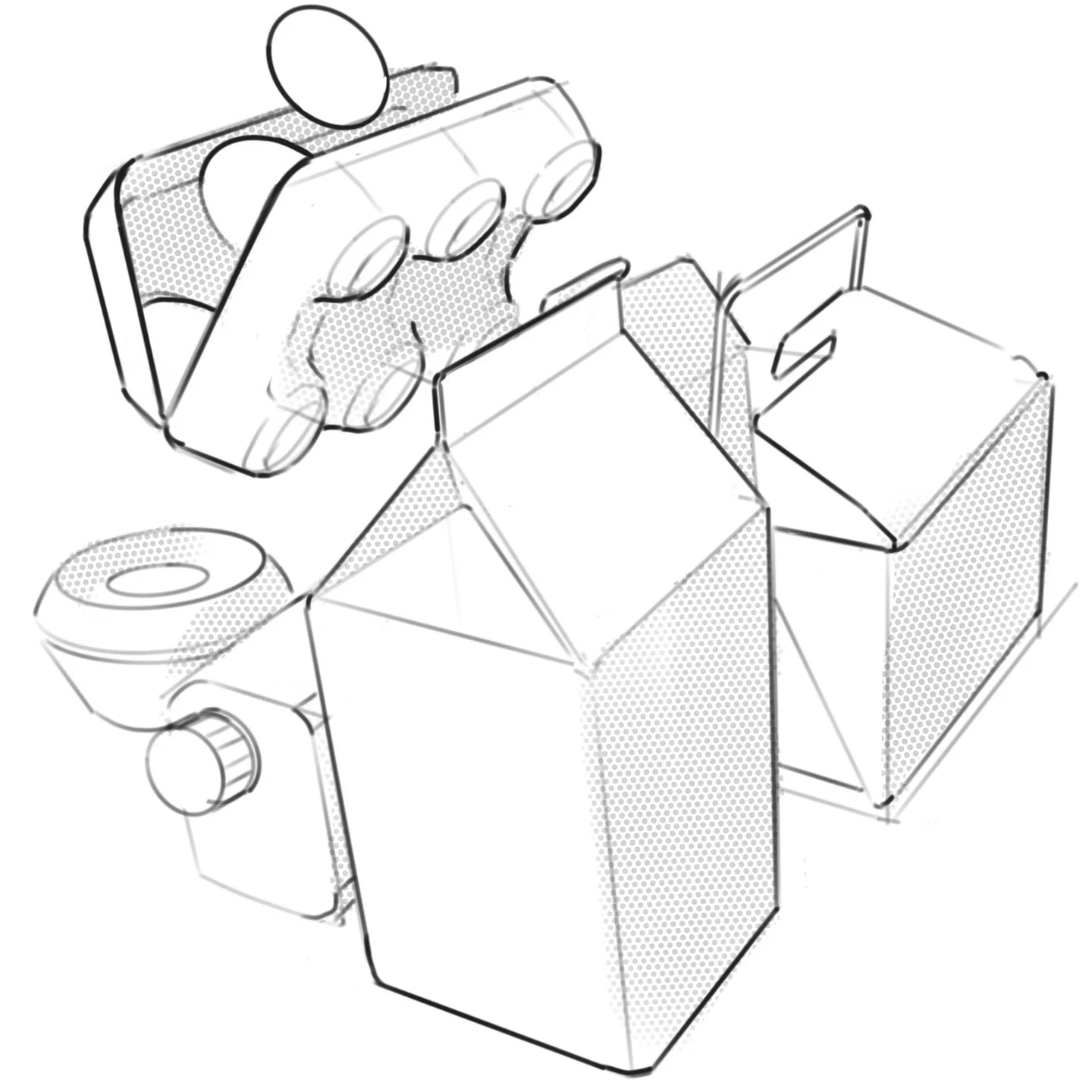 Day 10: food, the great unifier 

#productober #inktober #idsketchweekly #sketching