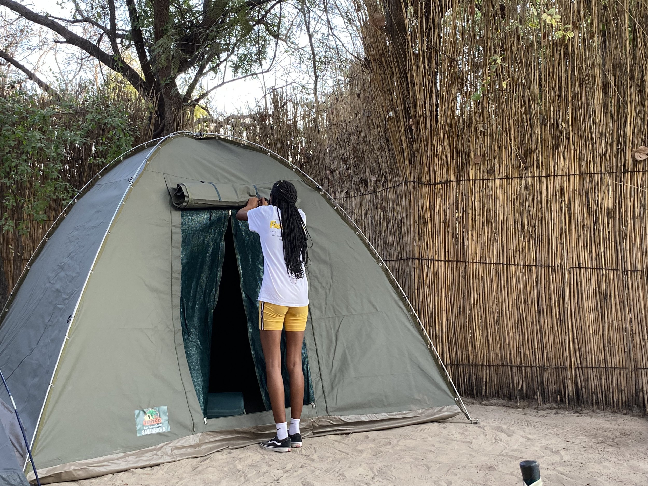 Canvas tent