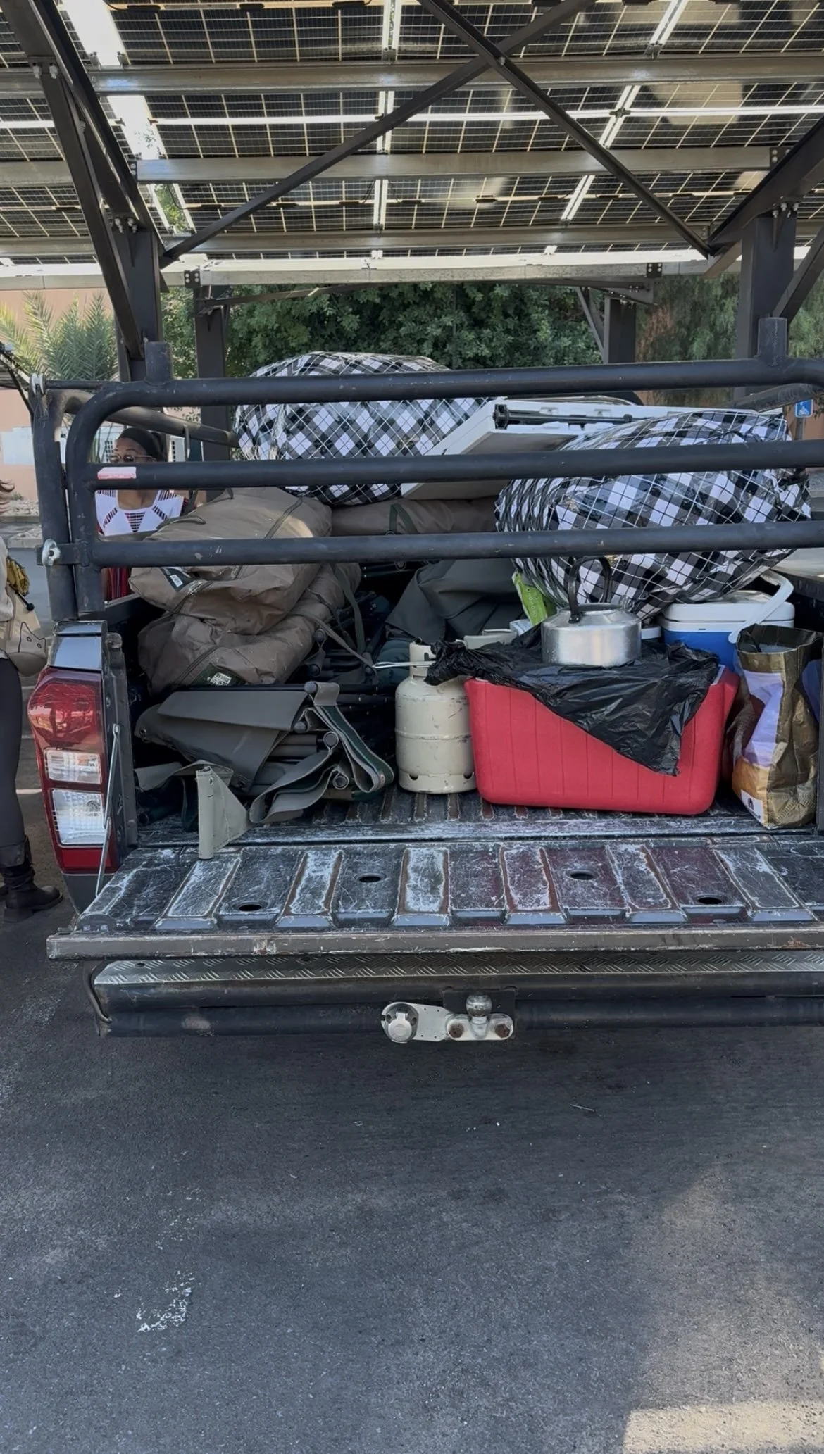 Camping gear delivery