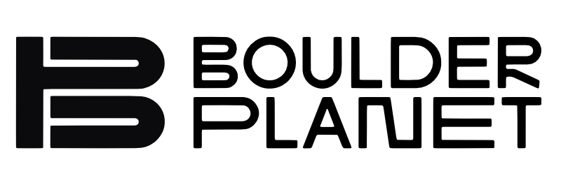 Boulder planet logo