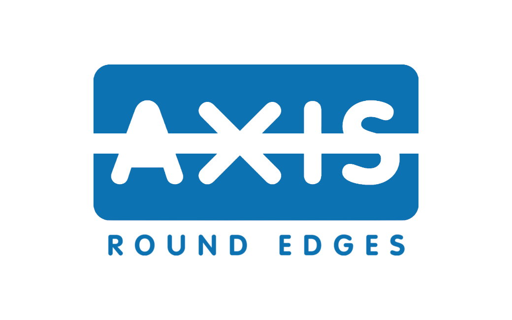 AXIS logo with the word 'ROUND EDGES' underneath.