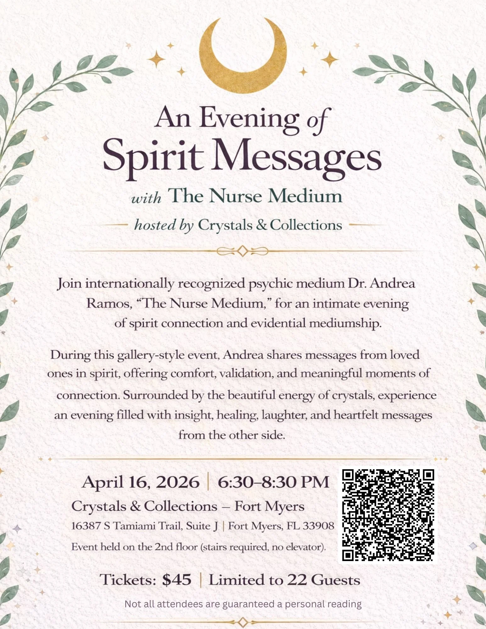 Spirit Messages with Dr. Andrea Ramos