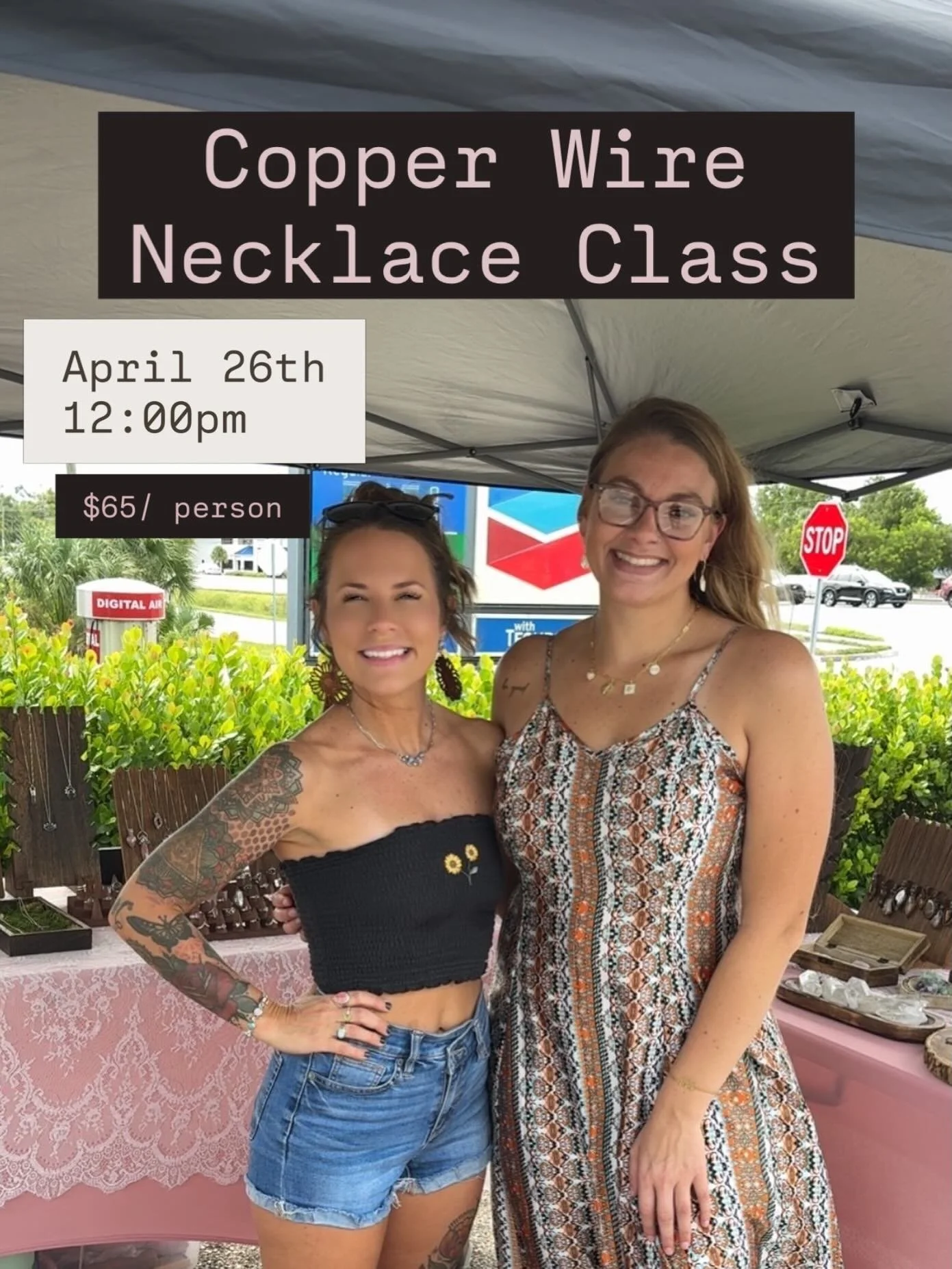 RSVP for Rachel&rsquo;s amazingggg DIY copper wire workshop on Sunday, 4/26 from 12-3pm, at Crystals &amp; Collections Boutique ✨ working with friends isn&rsquo;t really work, right?