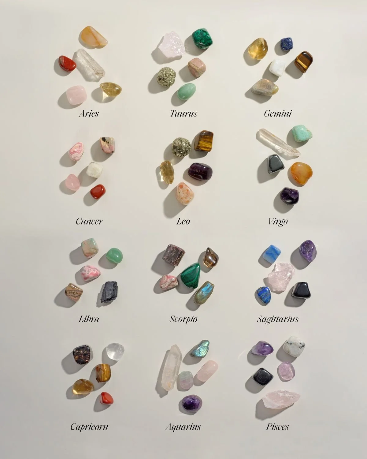 Crystals for Every Zodiac Sign: A Simple Guide
