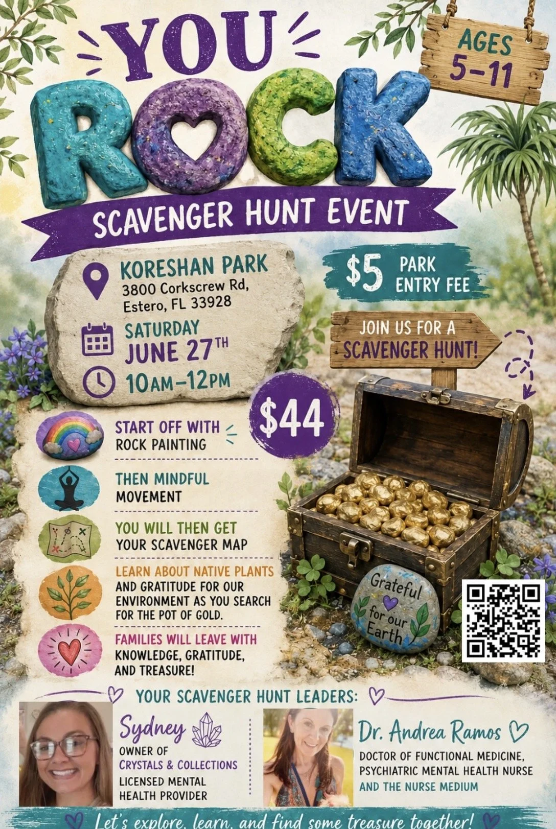 Mindful Movement Scavenger Hunt (Kids Event)