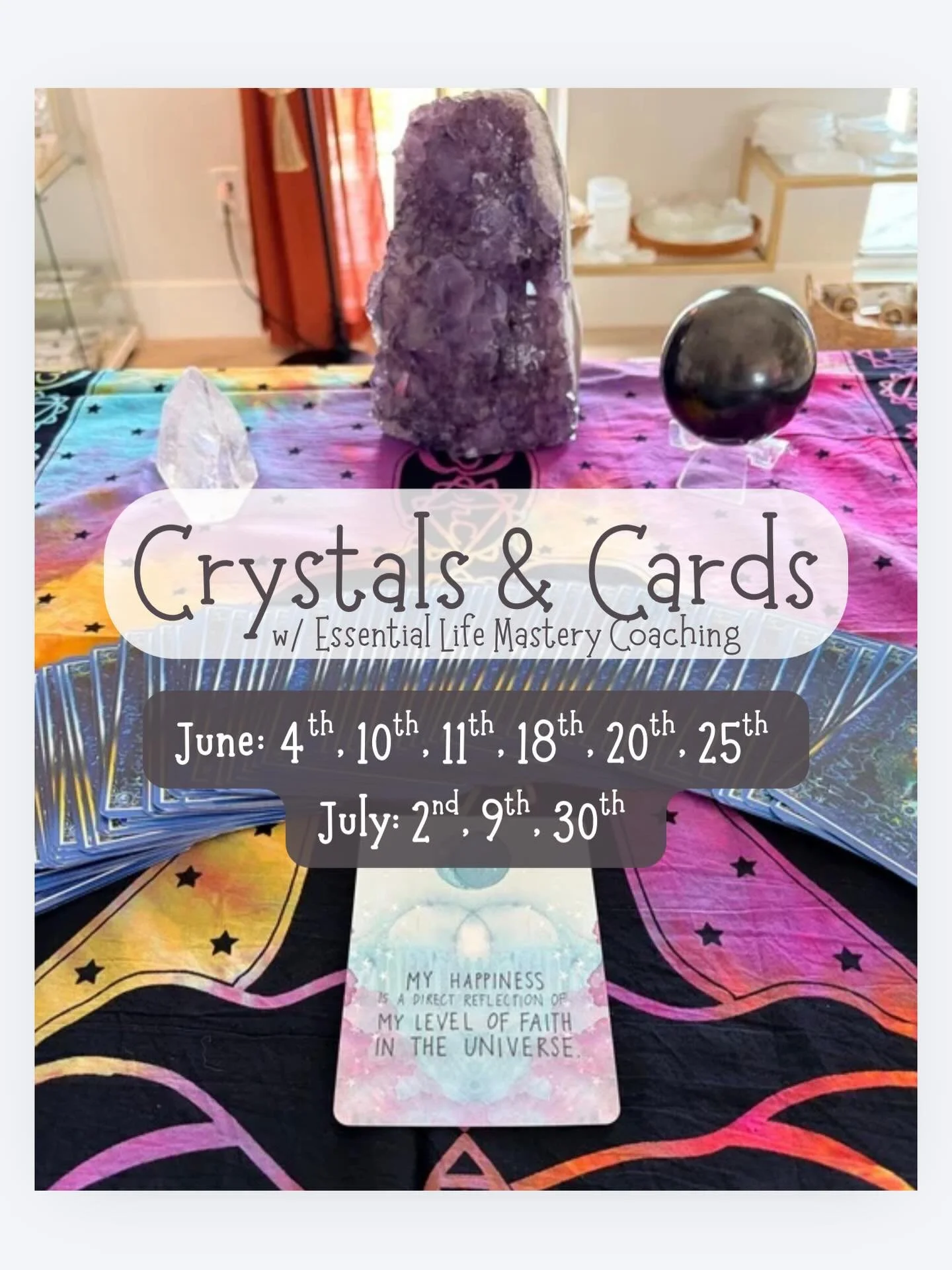 June &amp; July Oracle Dates 🦋