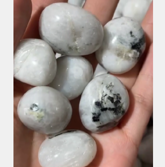 Rainbow Moonstone Tumbled Stone