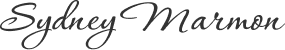 Stylized text logo reading 'Sydney Marmon' in elegant cursive font