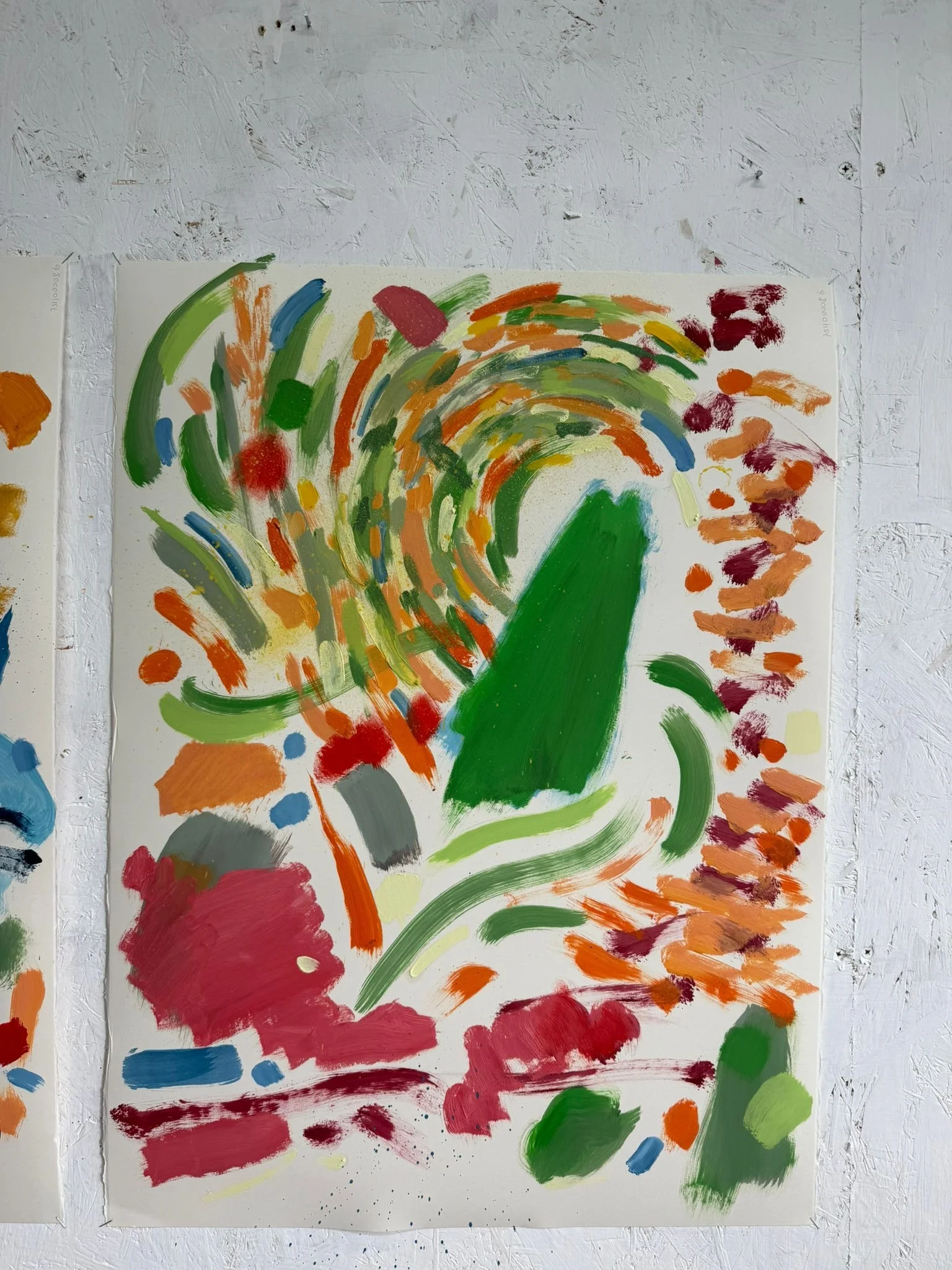 Plantas en el camino