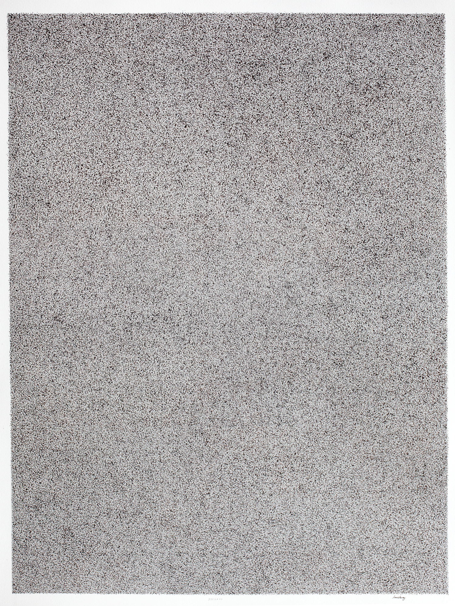 ARTPIQ FINEART PRINT: PunkteSCHWARZ (print with mount)