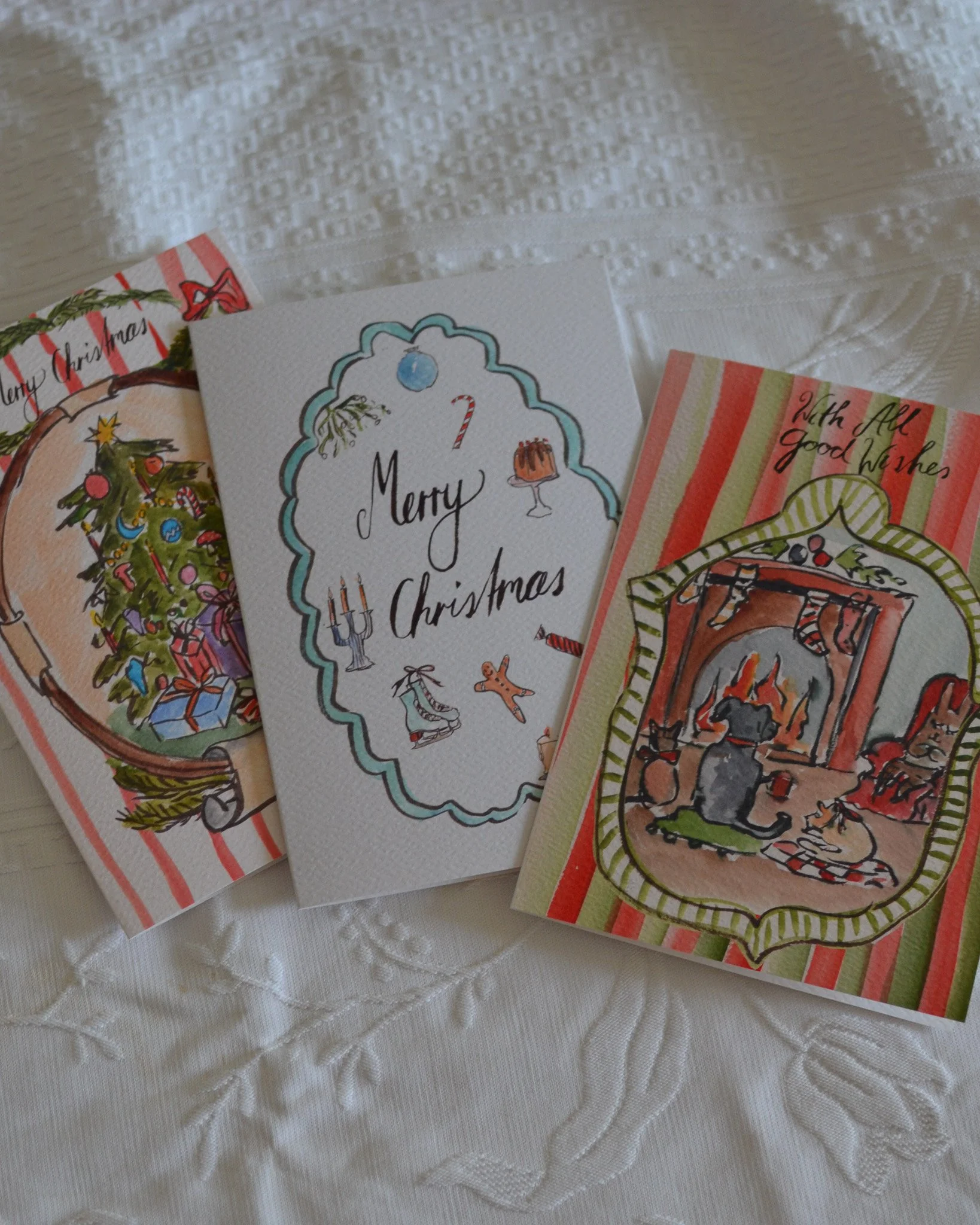 Christmas Postcards (Pack of 3)