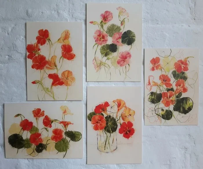  Set of postcards ~ Nasturtiums.jpeg