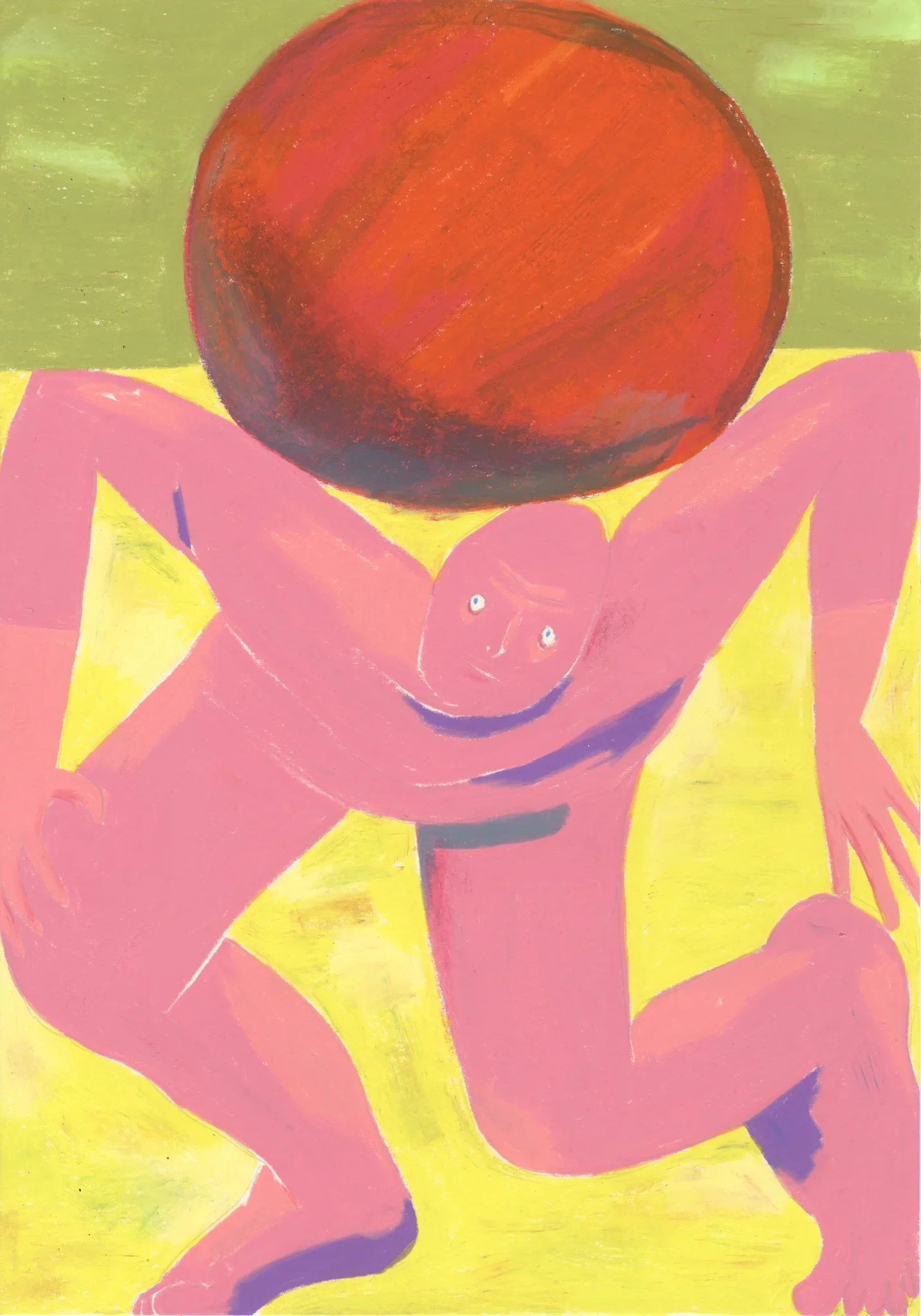 o.T. (rosa Figur) Tobia König.webp