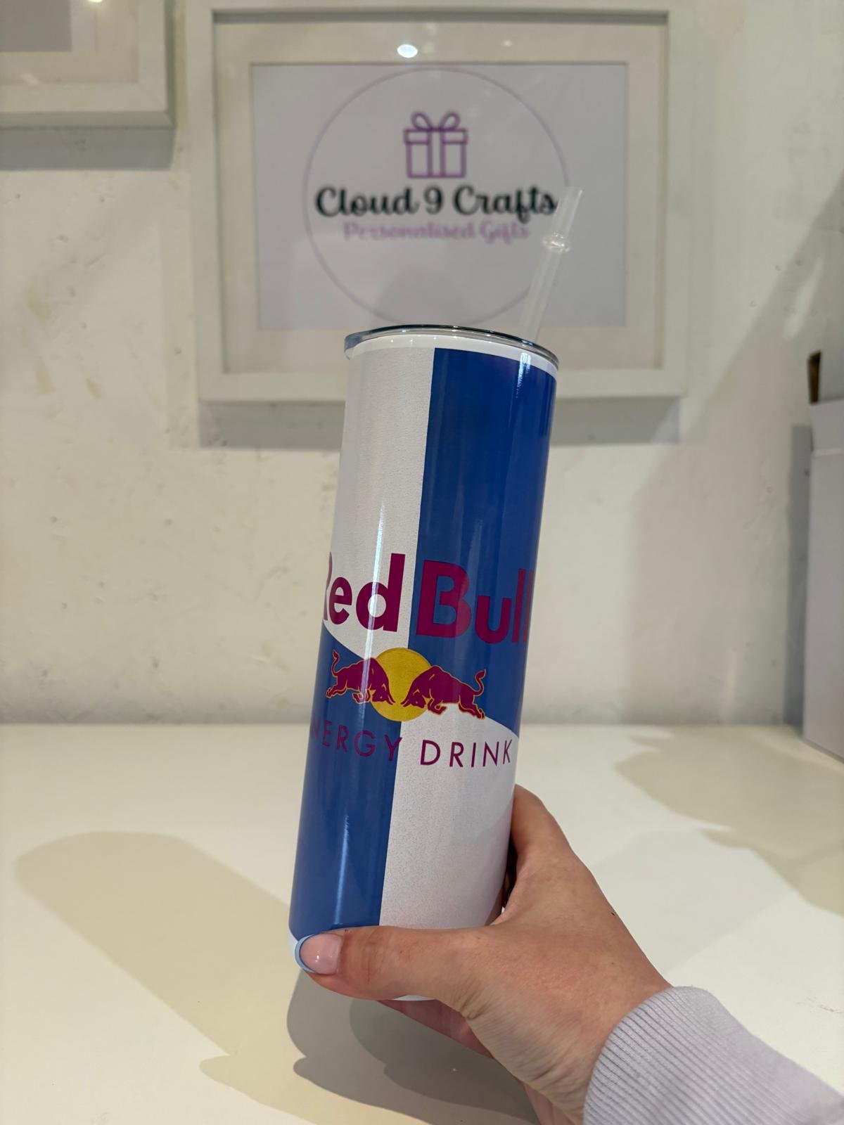 20oz Redbull Tumbler
