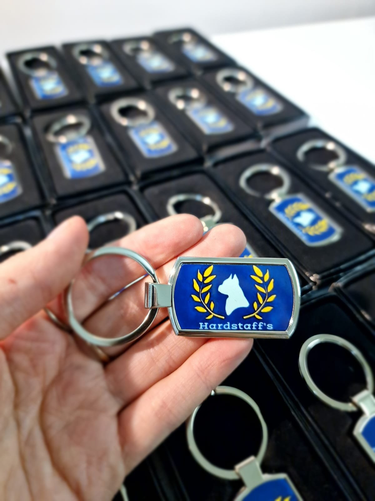 Personalised Logo Keyring
