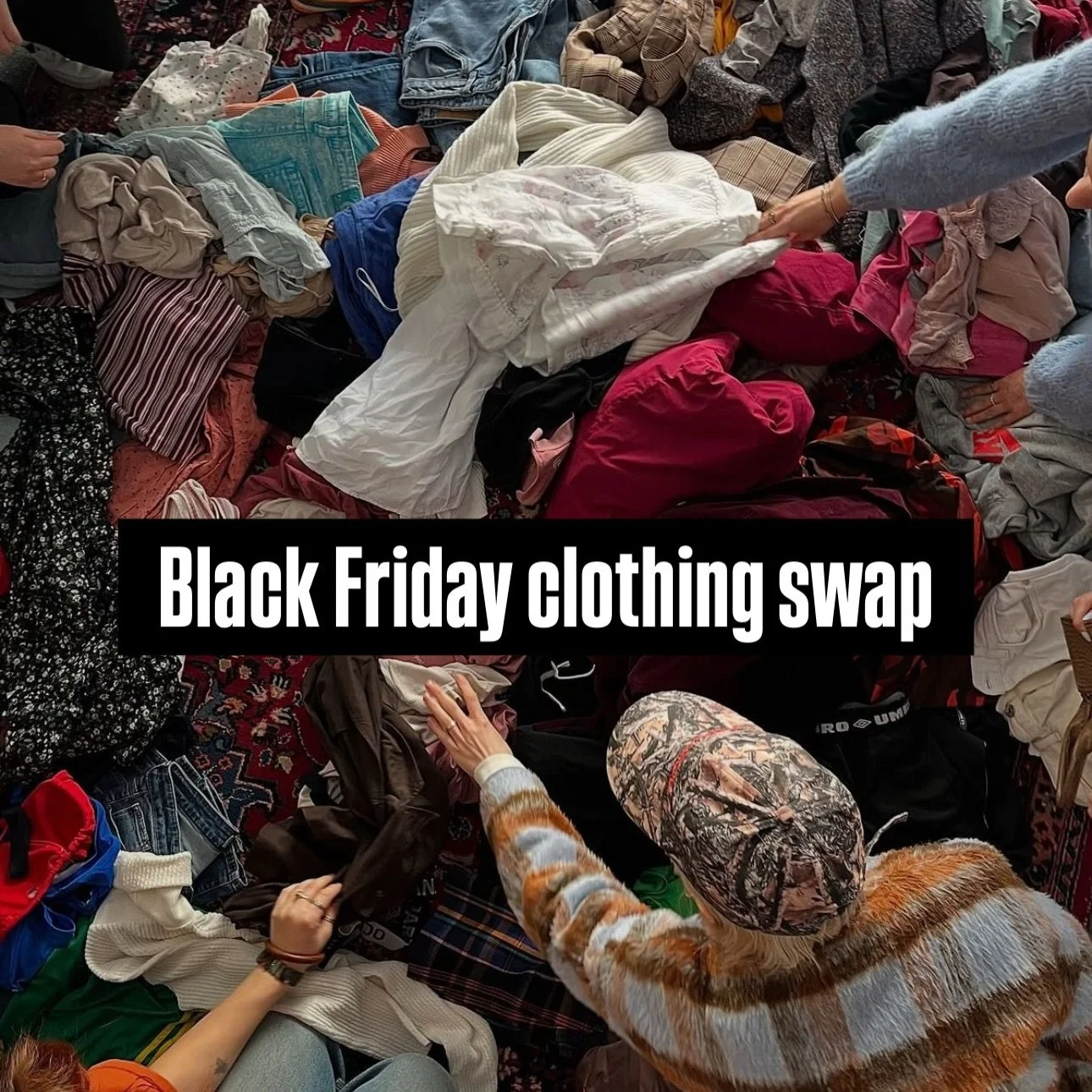 MUST RSVP @ link in bio! 

Swap the old, discover the new. 
Bring what you&rsquo;re ready to release and leave with pieces that feel like you. ♻️✨