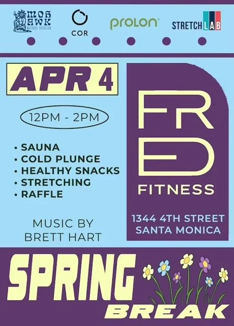 Fred Fitness X Mohawk Guided Cold Plunge &amp; Sauna