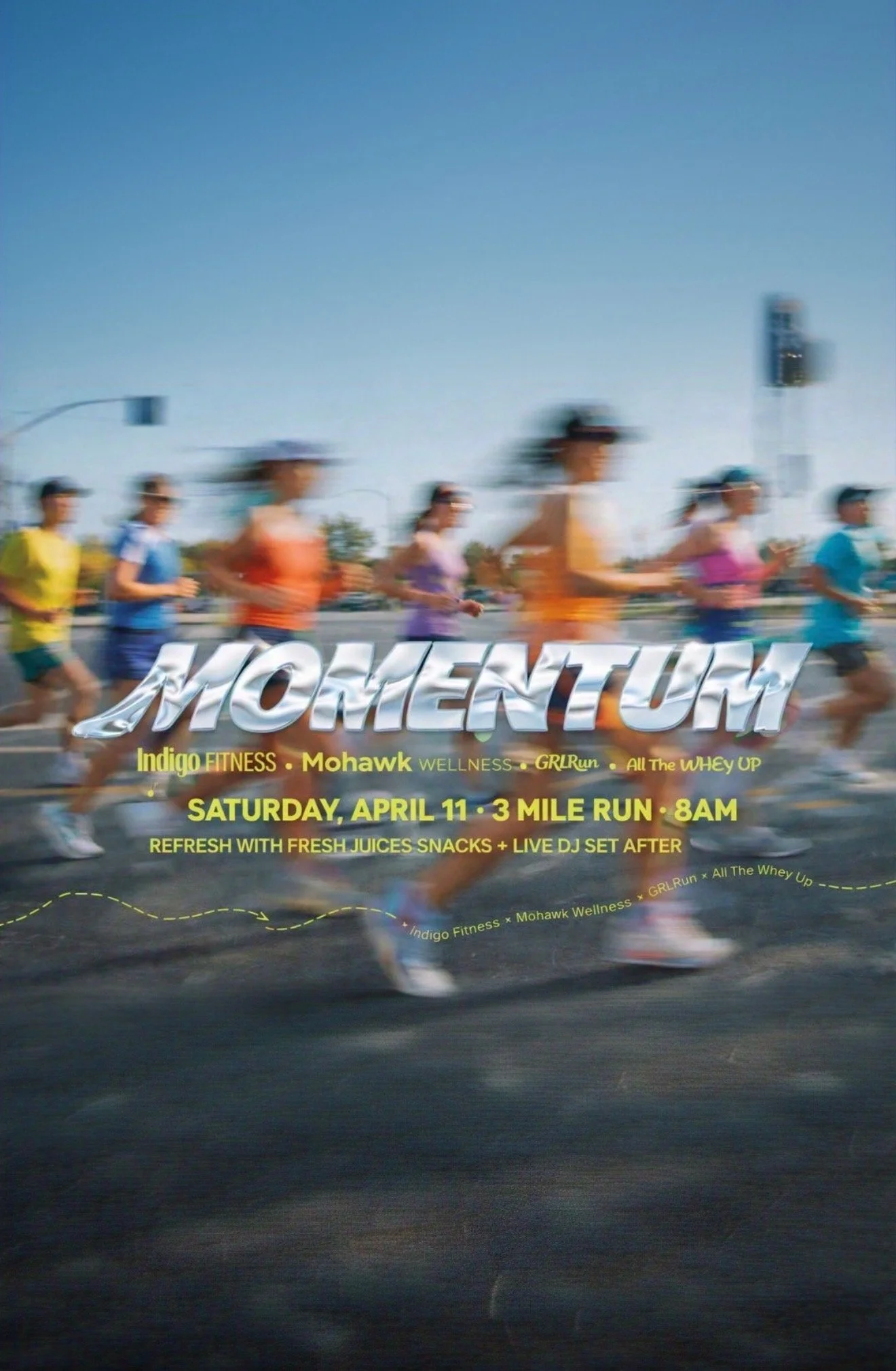 Indigo X All the Whey Up X Mohawk: Momentum