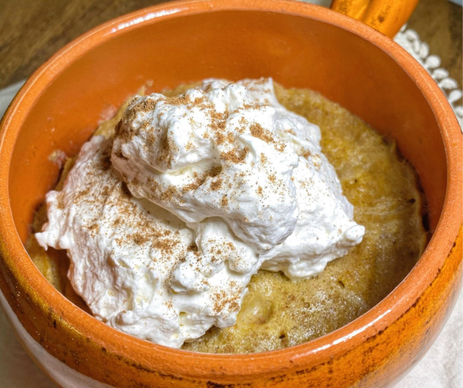 Gluten Free Pumpkin Pie in a Bowl. Made in under 10 minutes, no oven required
