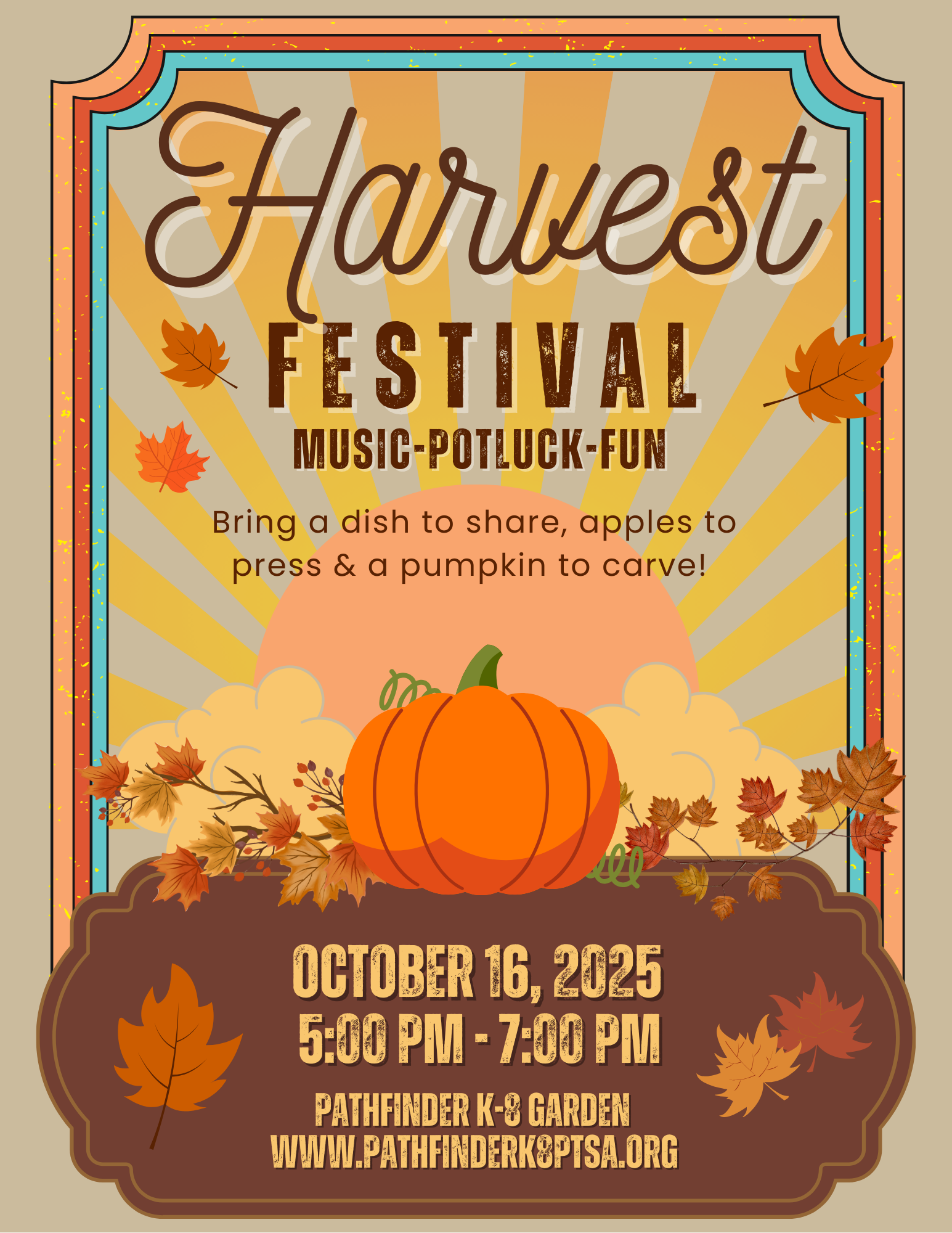 Annual Harvest Festival & Potluck
