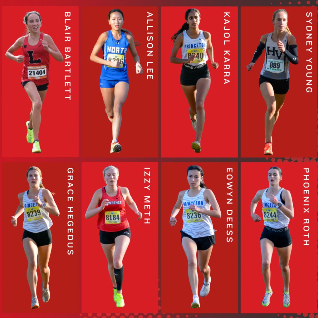 MTCA All-County Girls Selections for XC 2025