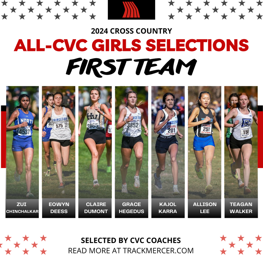 CVC All-Conference Girls Teams — Track Mercer