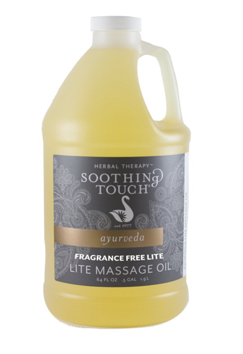 Soothing Touch, Fragrance Free Lite Massage Oil