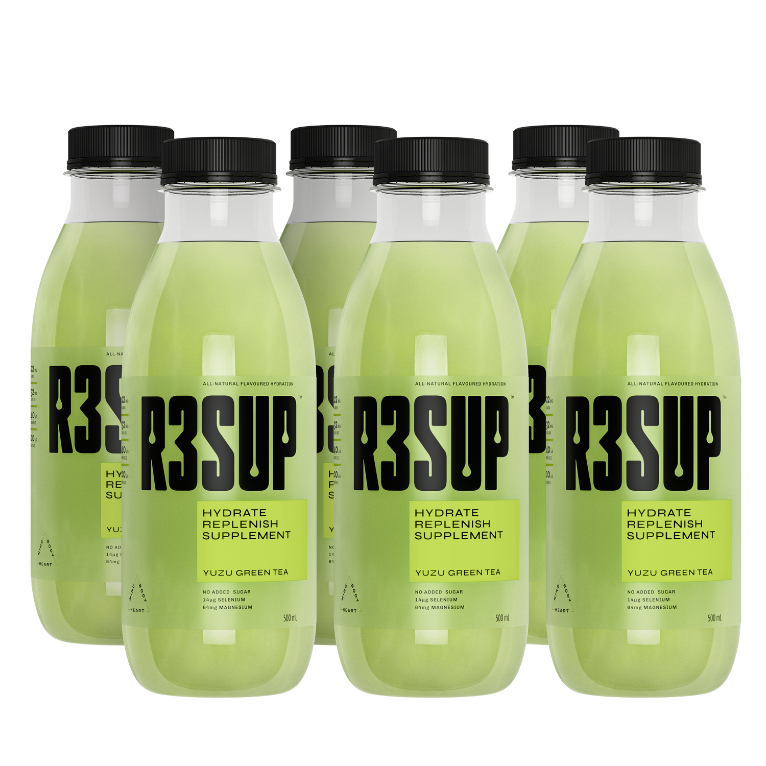 Yuzu Green Tea (6 Pack) — R3SUP