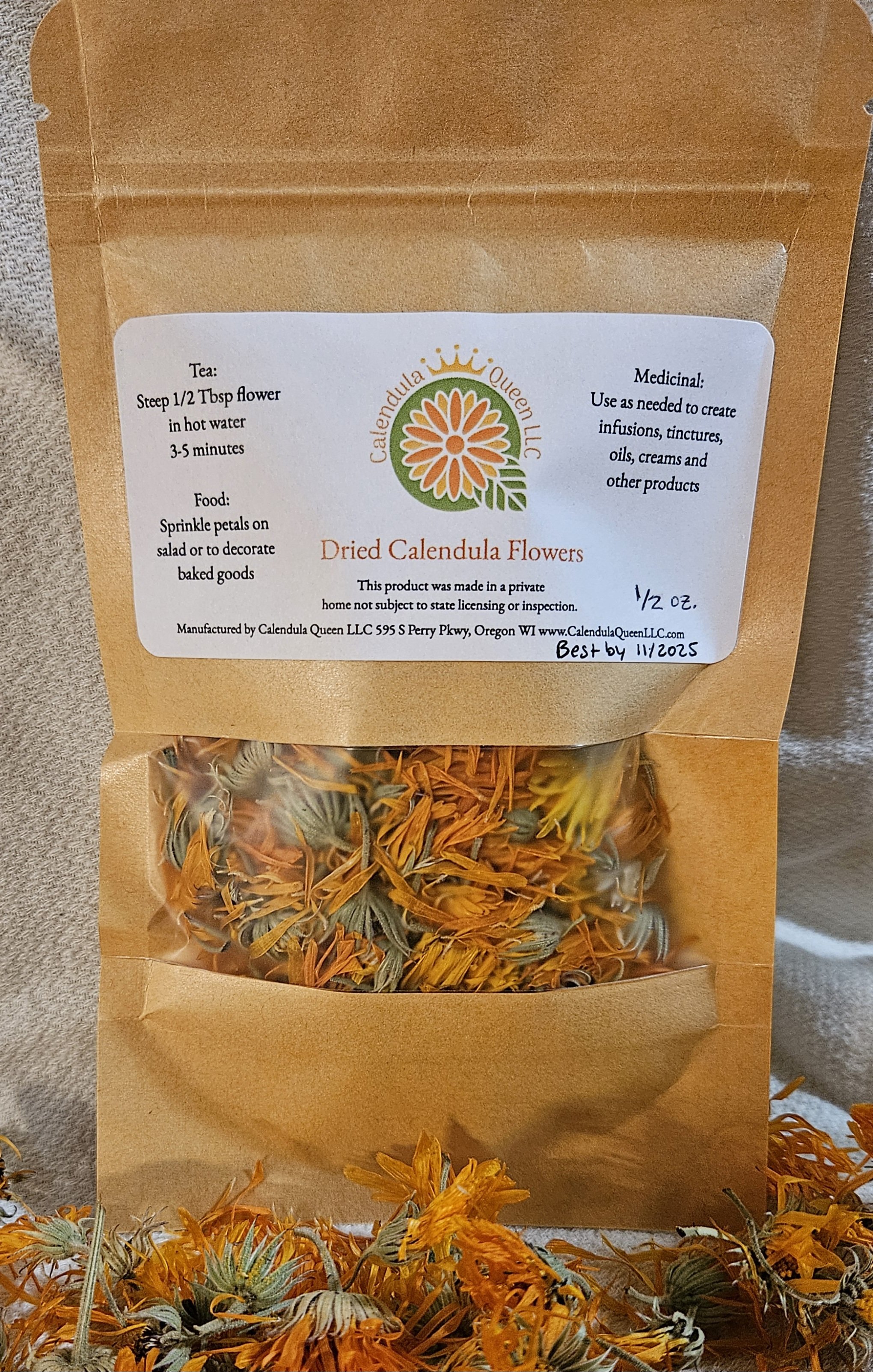 Calendula Flowers 0.5 oz