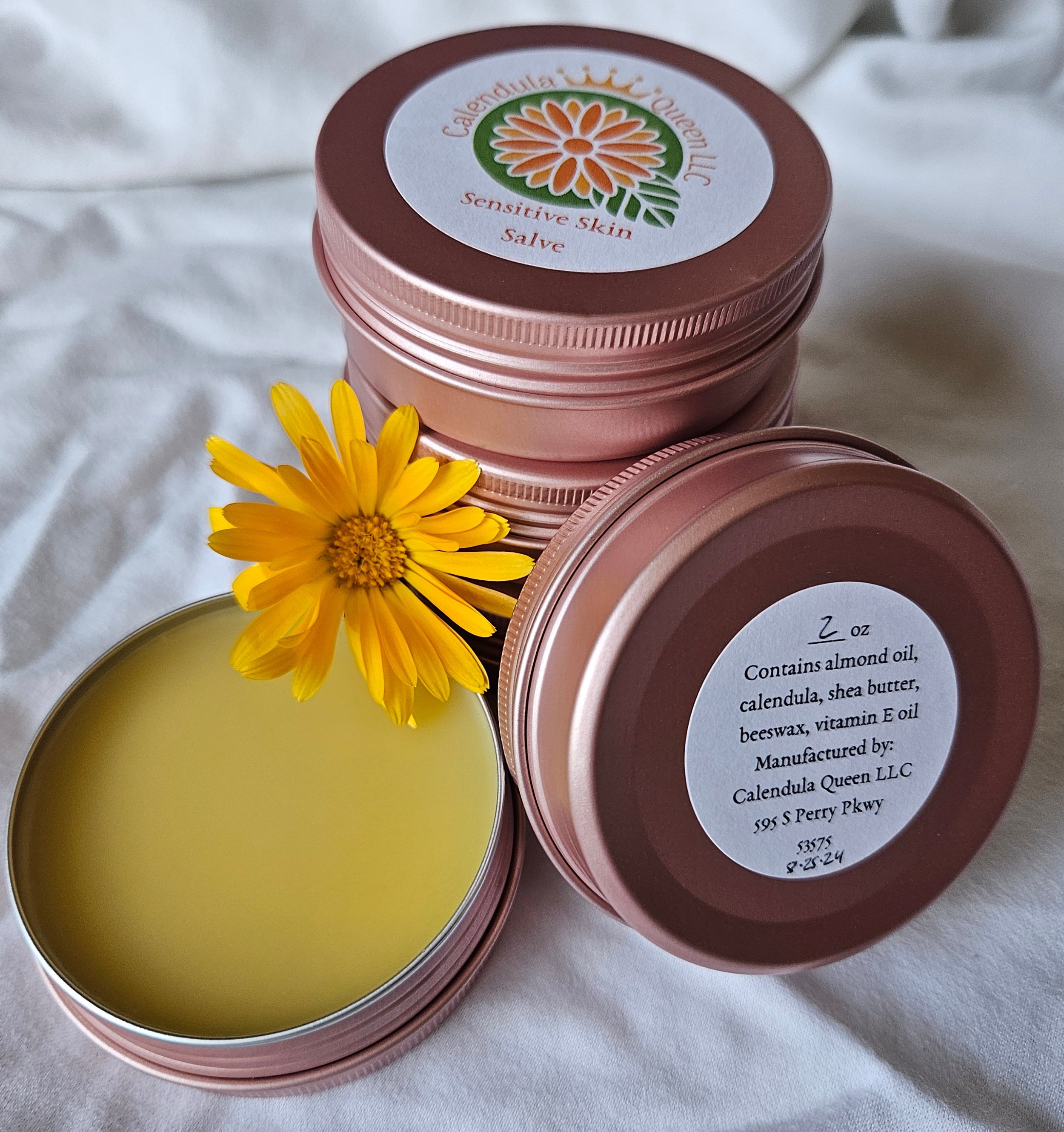 Sensitive Skin Salve 2 oz tin