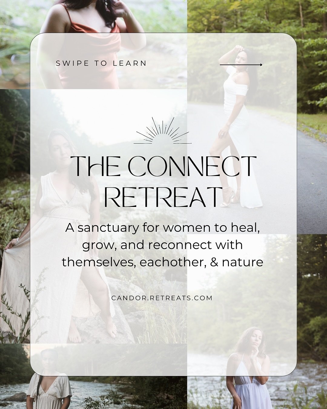 Two spots remain for the September 4th-7th, 2025 Connect Retreat; an intimate space for reflection, regulation, and reconnection, nature immersion, chef prepared meals, and luxury Mountain View cabin living.
Now opening consultations + enrollment fo