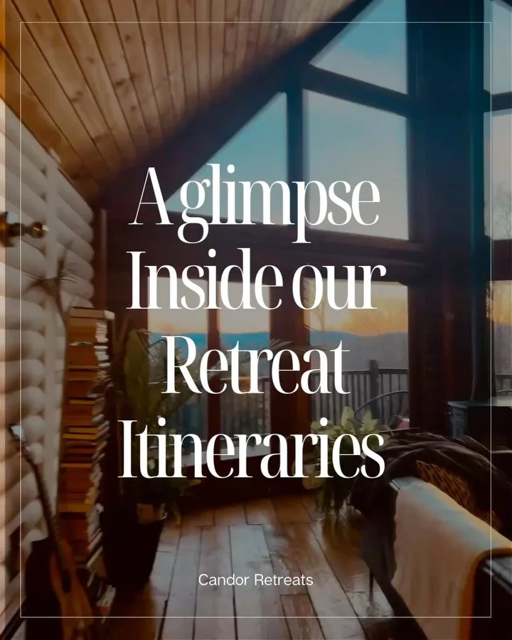 A glimpse into what it feels like to step into Candor ✨

Whether it&rsquo;s the Connect Retreat, a full-day narrative workshop, or a grounding day hike through Central Park; each experience is intentionally designed to support your mental and emotion