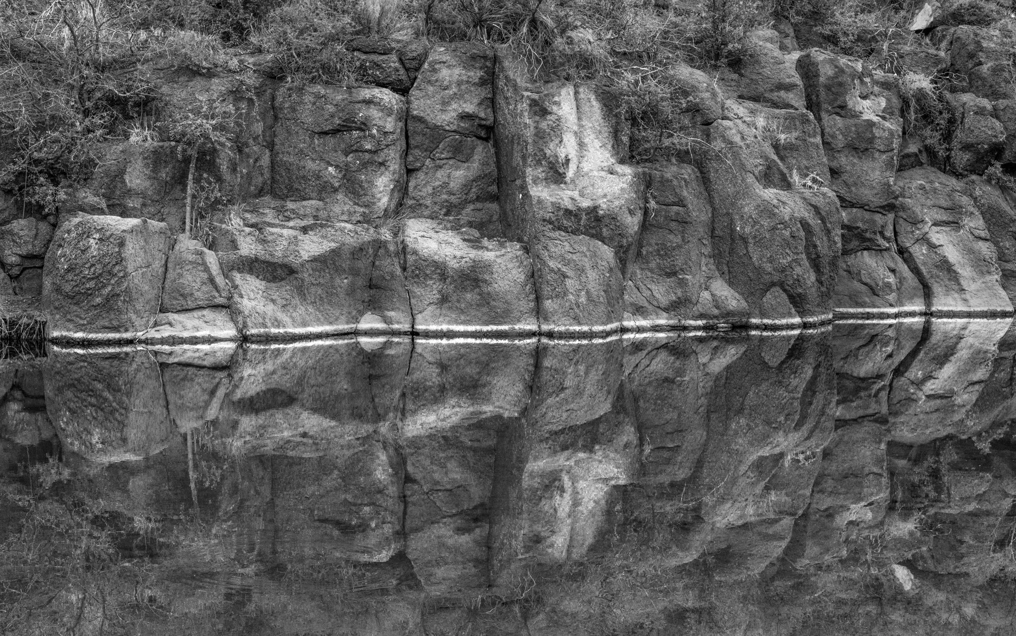 Limpia Creek Reflection, Lithic 5329