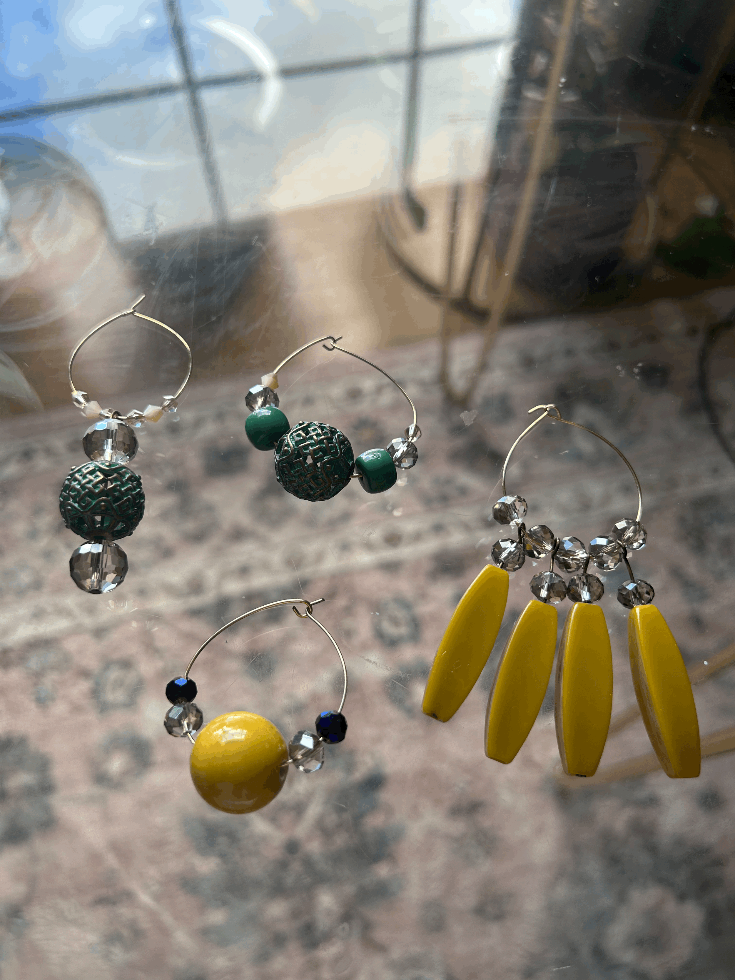 "Bold Bauble 2.0" wine charms