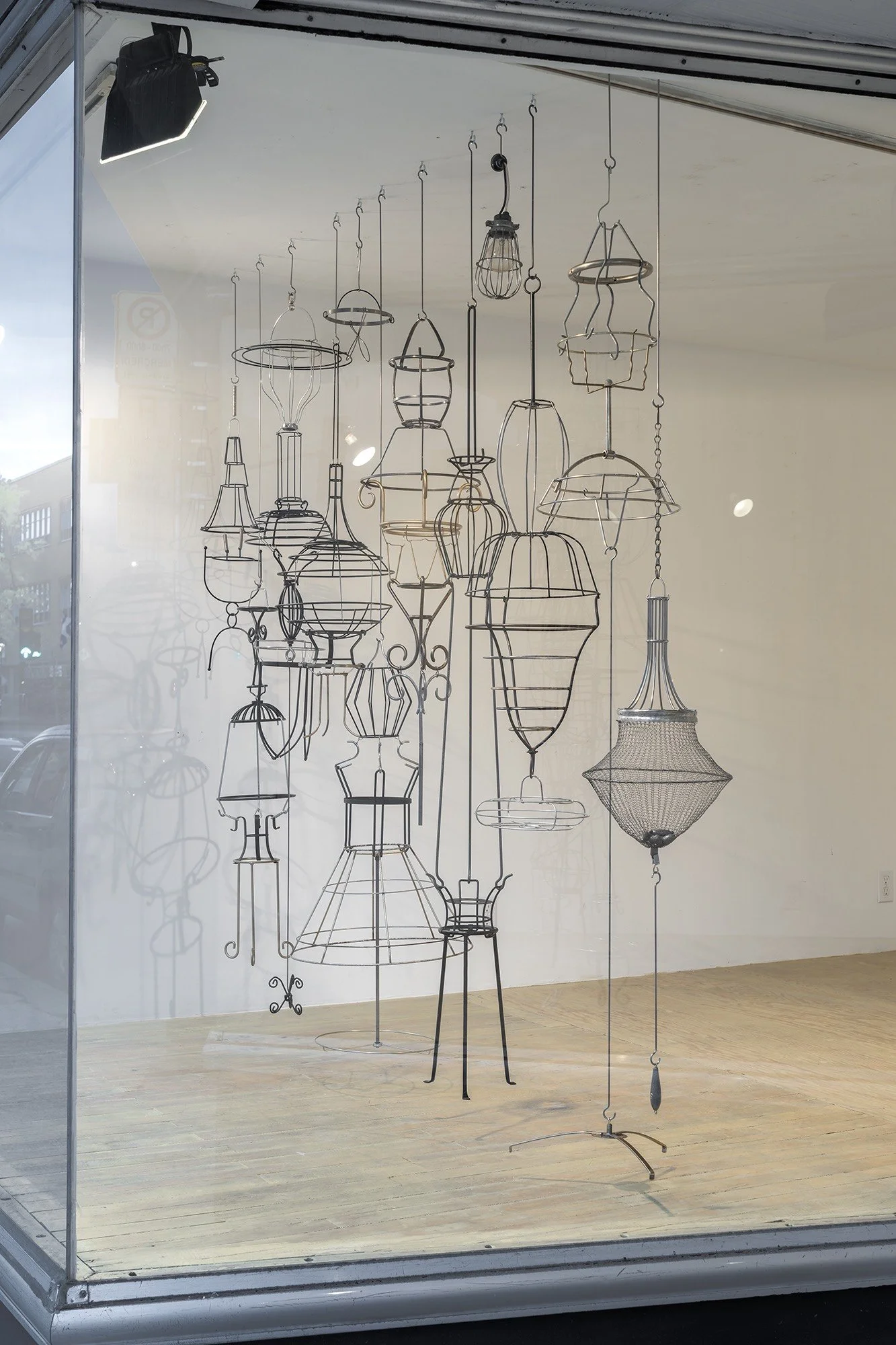 Witness Stand, (detail), 2024 