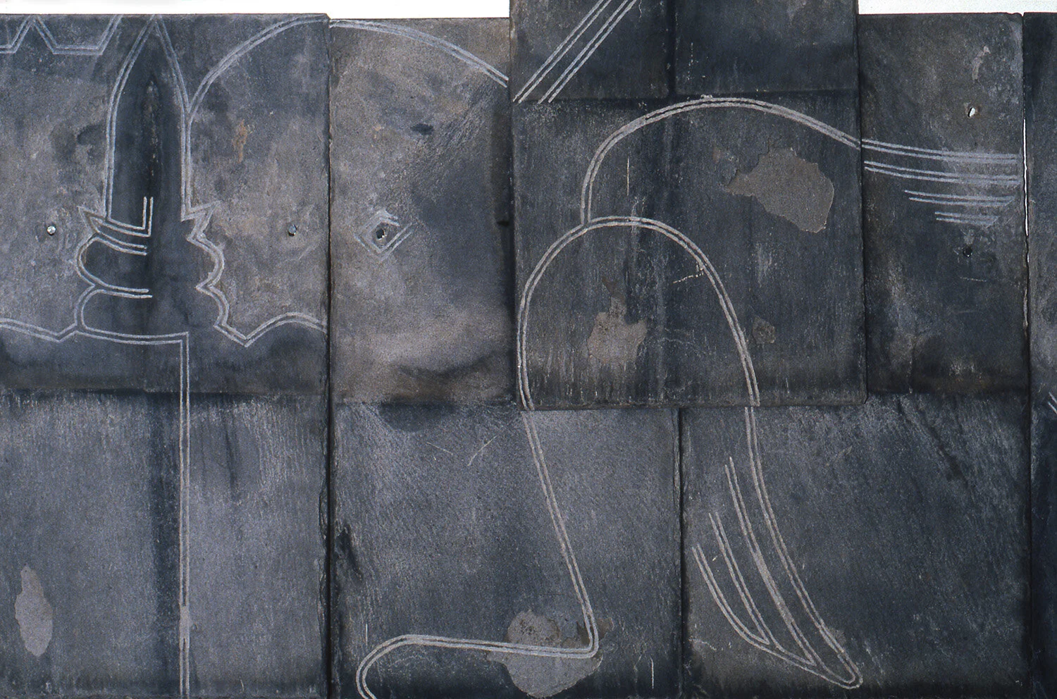 L'histoire, le tracé, la trace, 1987 (detail)