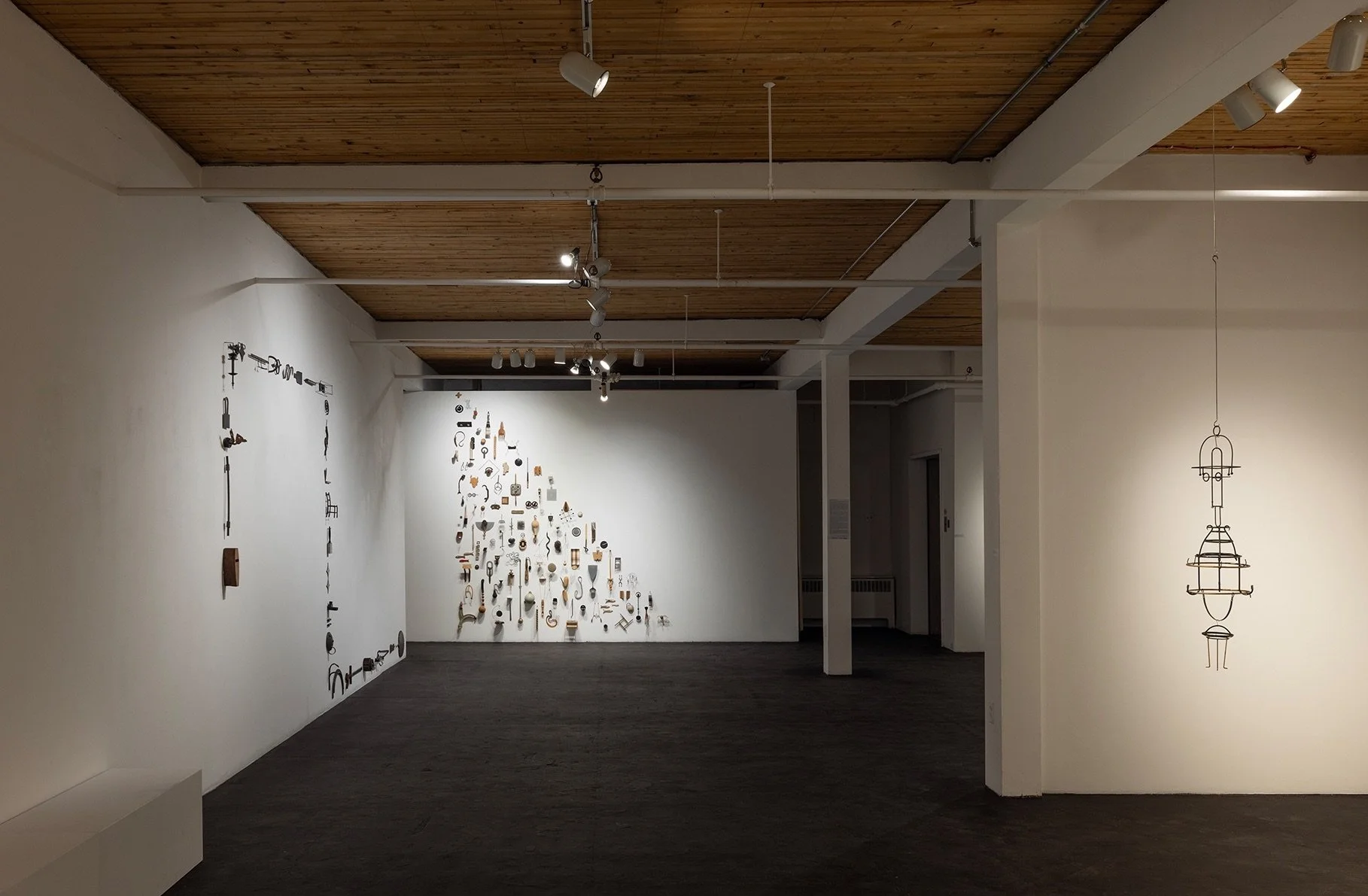 Exhibition view, Art Mûr gallery (Montreal), 2026