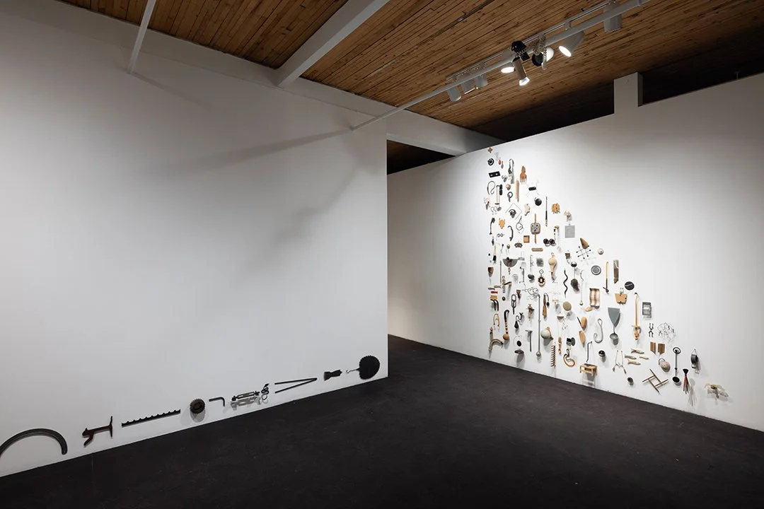 Frieze, 2026 (detail), and Triangulation, 2026