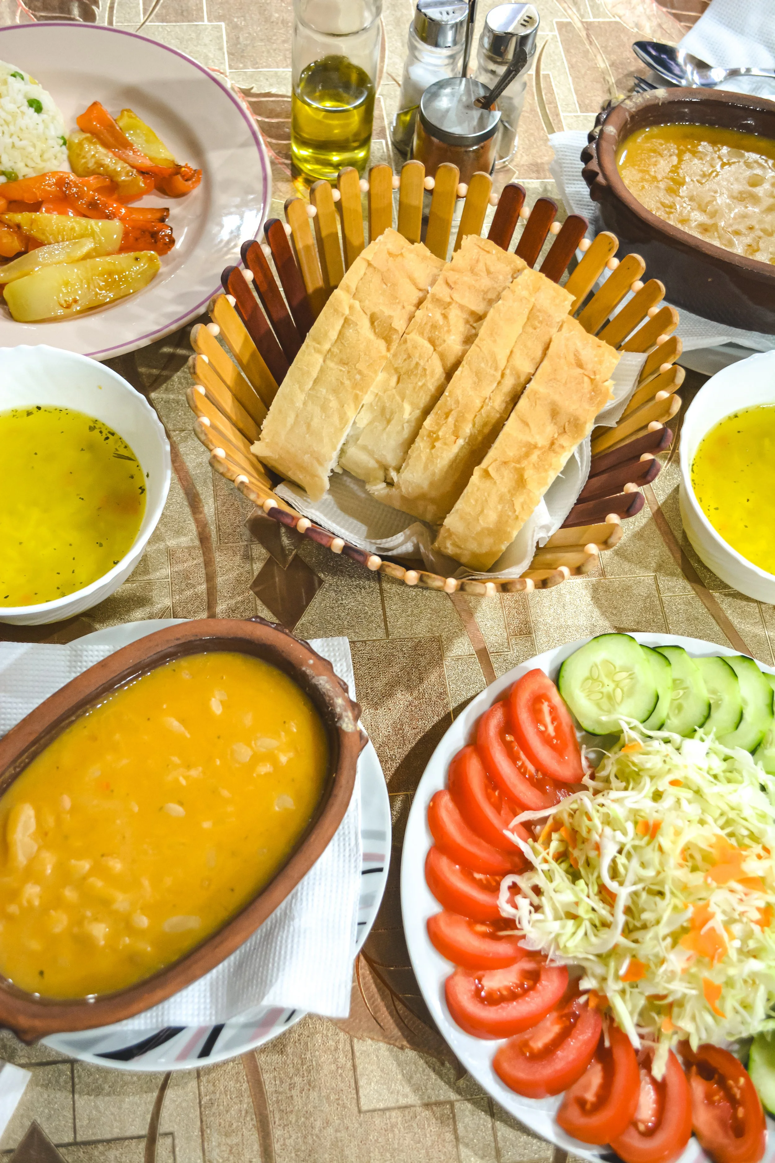 Dinner Served at Guest House Ulaj