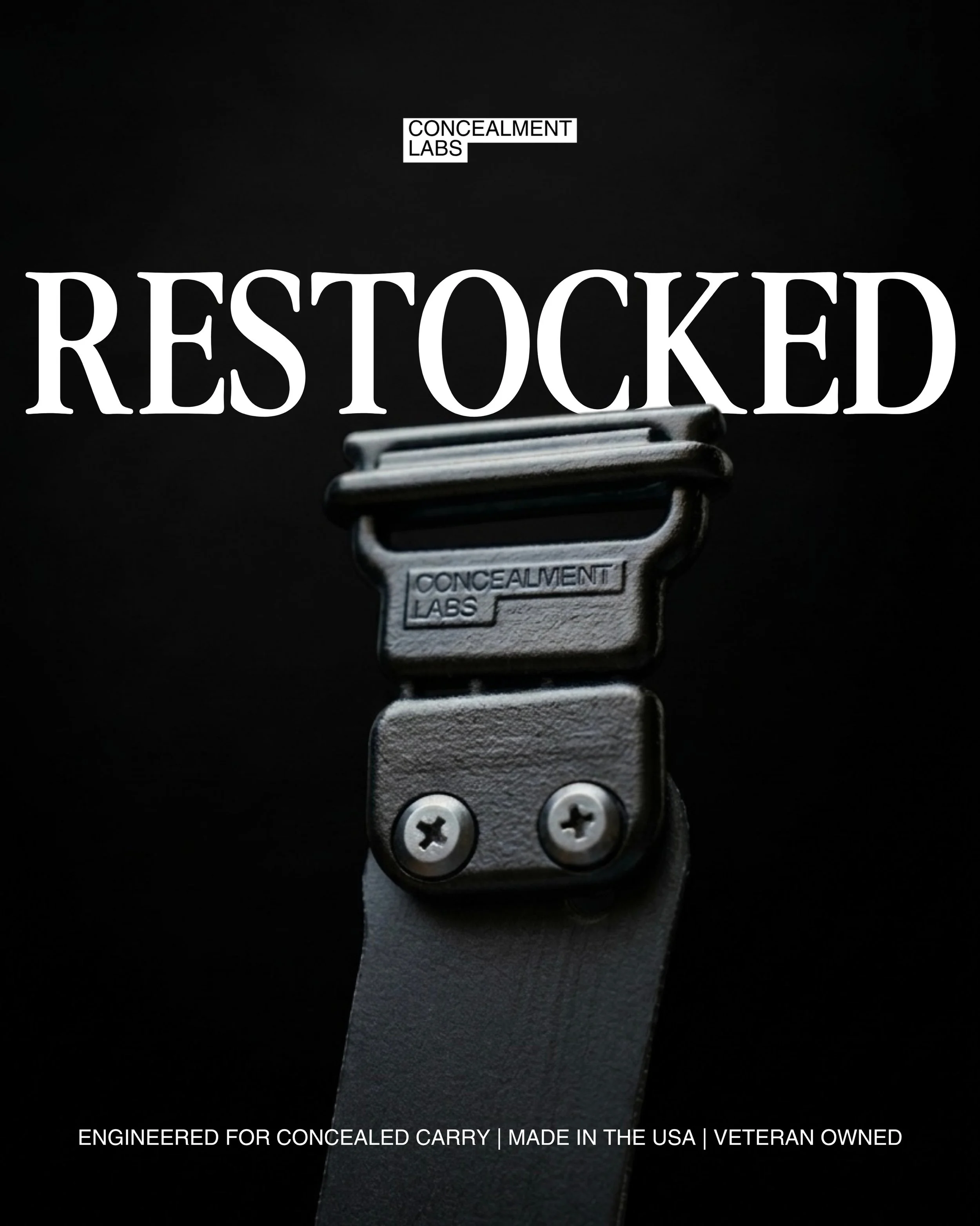 Our liners are back! Limited restock. 

Designed to support your entire everyday carry with all day comfort and concealment.

No more excuses. Carry all day.

Made in USA | Patent Pending | Veteran Owned