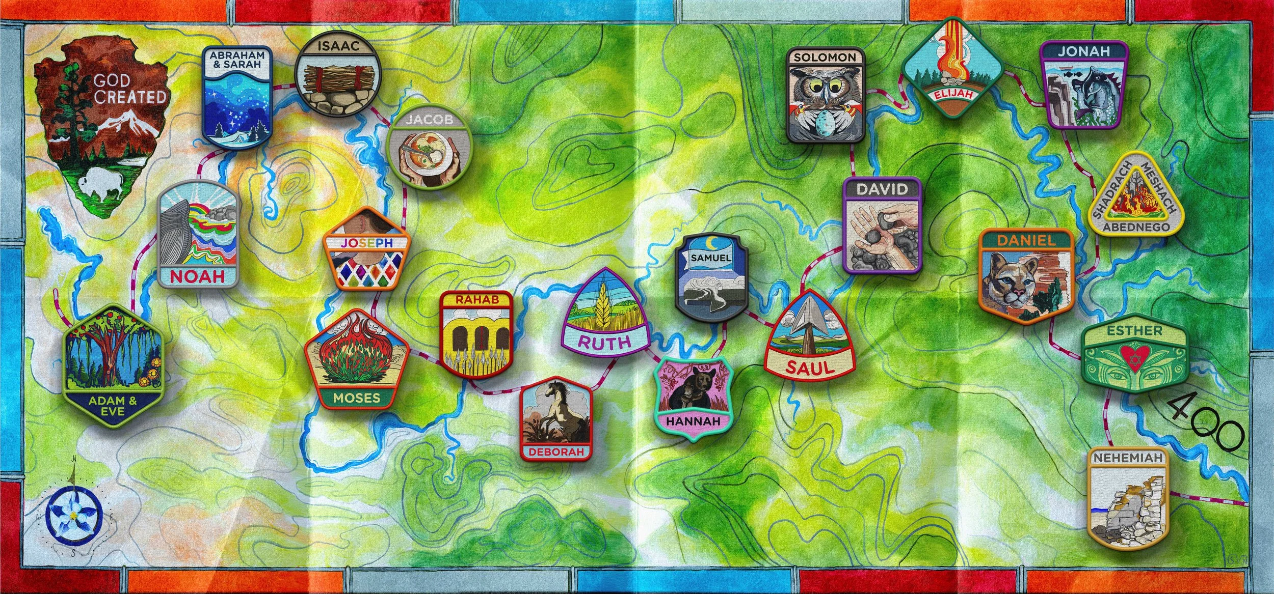 Big God Story Old Testament Digital Download for Printing