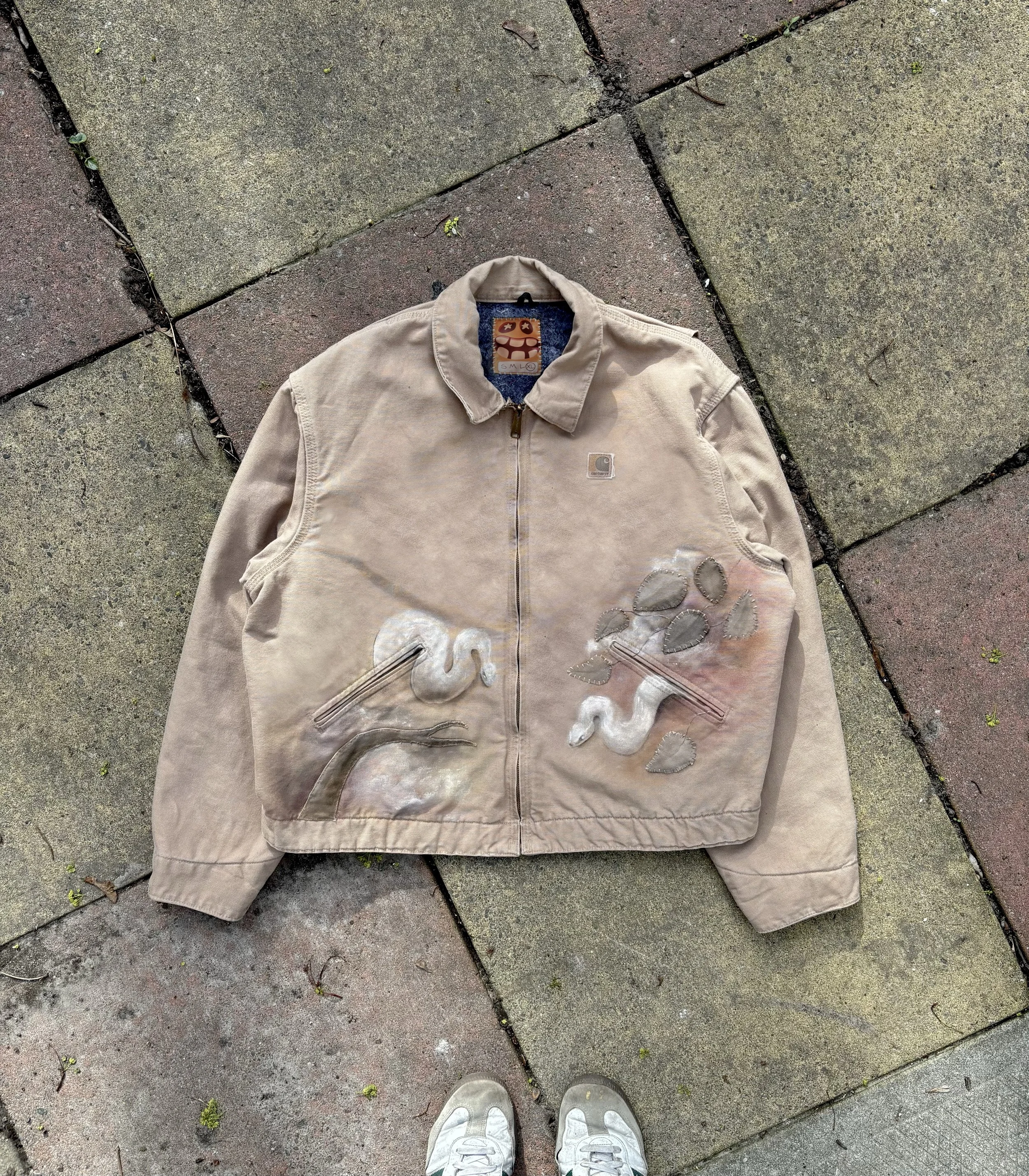"Snakes" Reworked Carhartt Jacket