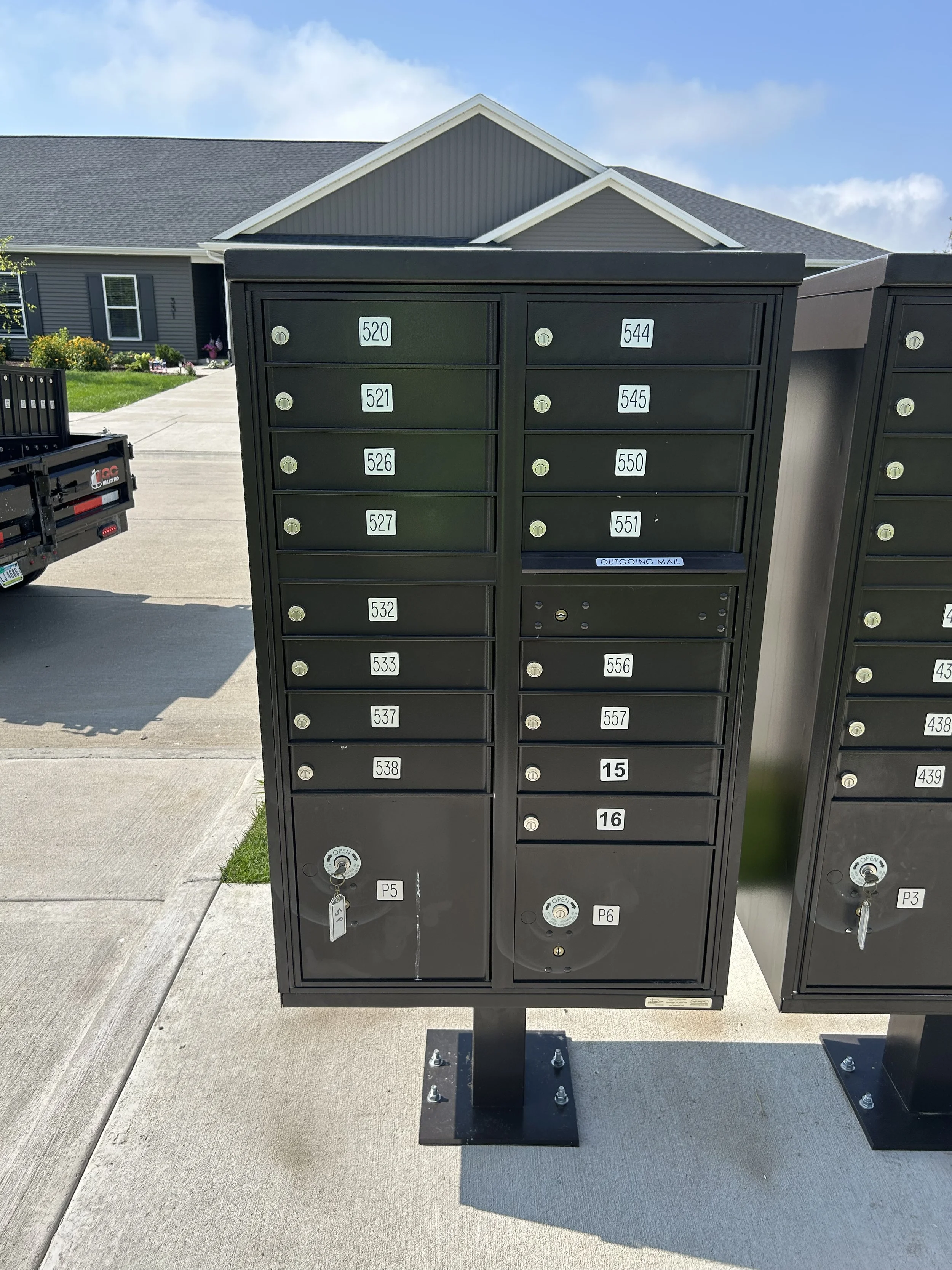 Mailbox repair service in LeClaire Iowa