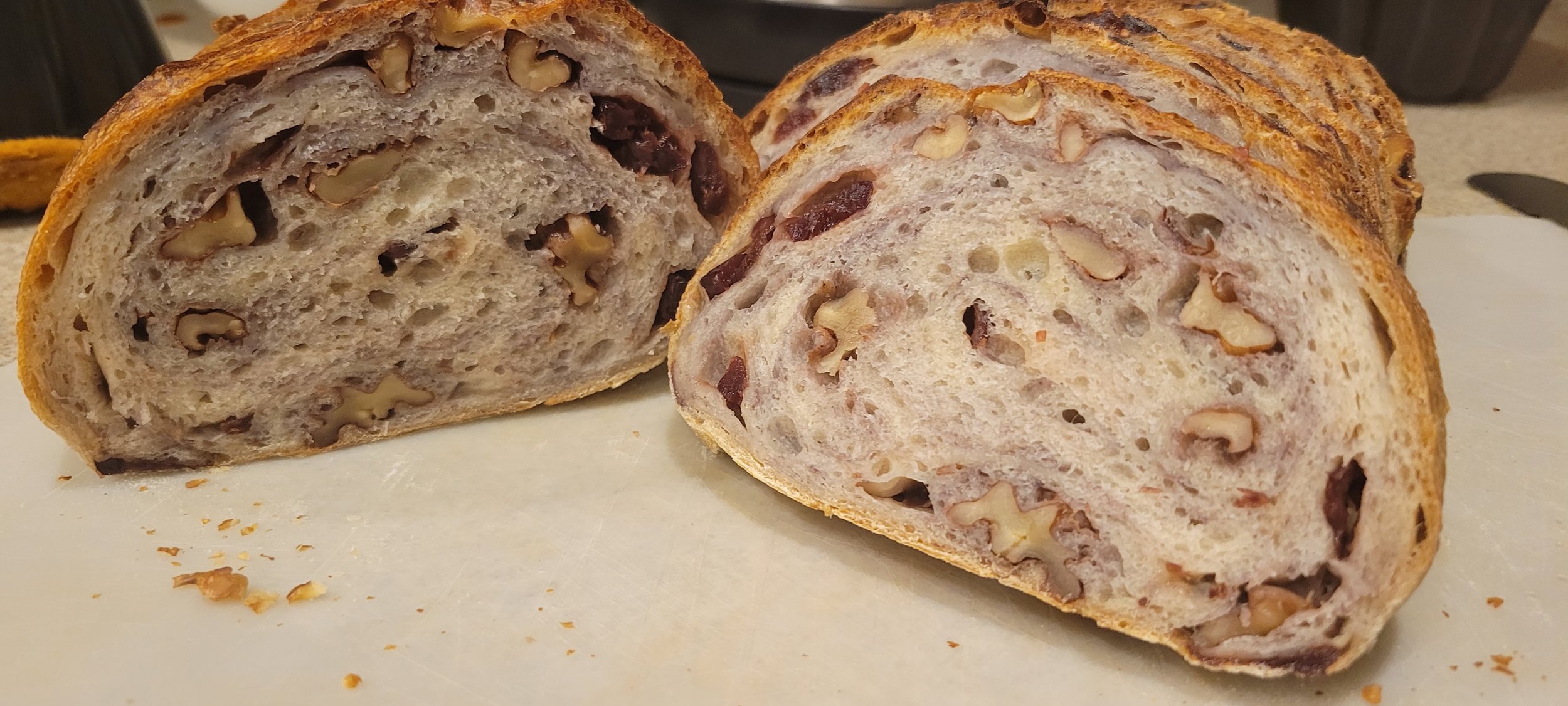 Cranberry Walnut Sourdough