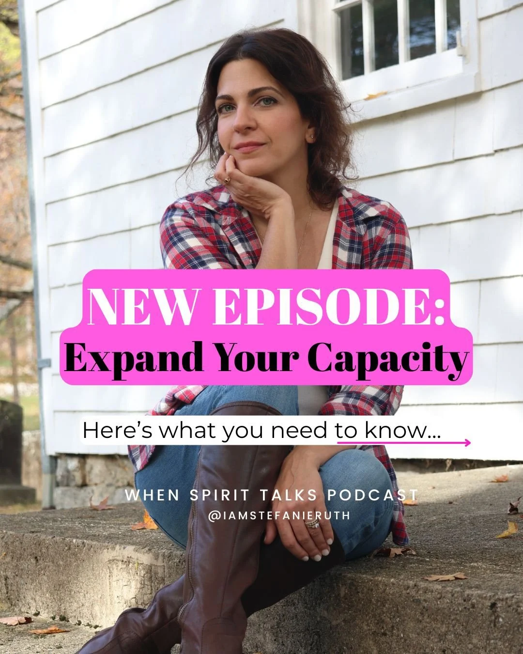 ⚡️🎙️A new podcast episode has dropped on CAPACITY!

In today&rsquo;s episode, I dive into&nbsp;what it&nbsp;really&nbsp;looks like to expand your capacity in the real world. 

So many people think expanding your capacity means burnout and exhaustion